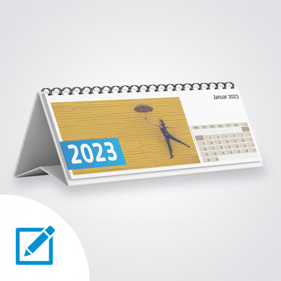 Tischkalender quer 2023 online erstellen