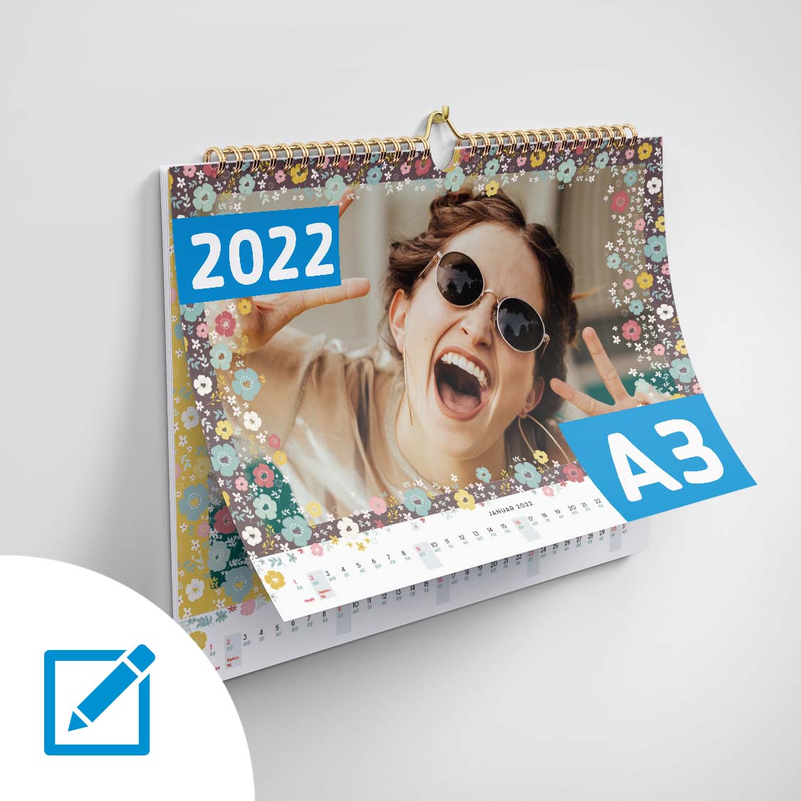 Fotokalender A3 online erstellen